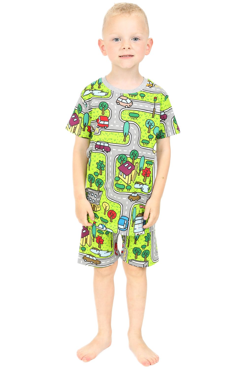 Short pyjama set online boy