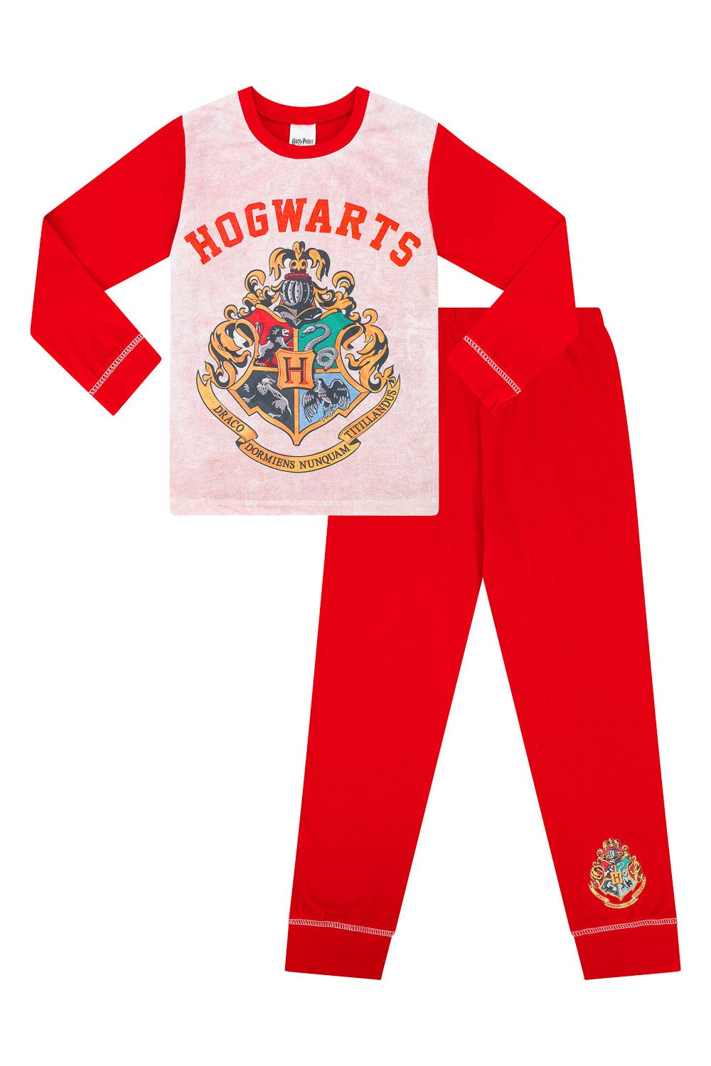 Girls Harry Potter Short Pyjamas Hedwig My Letter From Hogwarts Pjs Pink  White