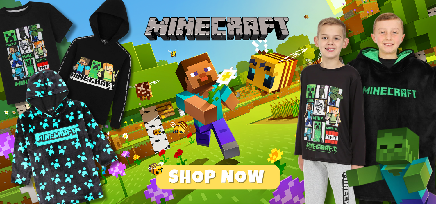 Minecraft Pyjama Banner