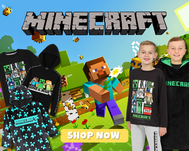 Minecraft Pyjama Banner