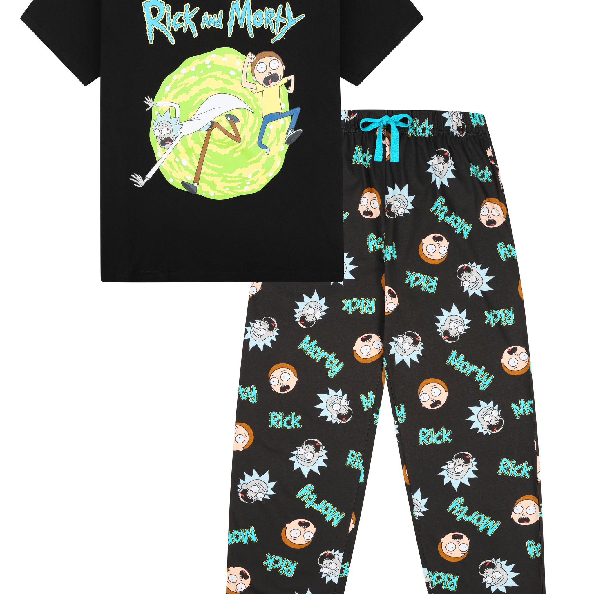 Men's Rick And Morty Long Pyjamas