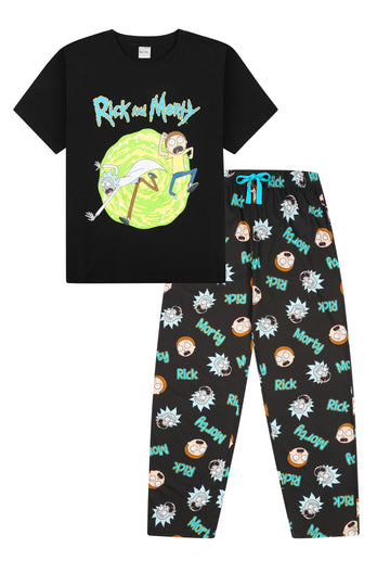 Men's Rick And Morty Long Pyjamas