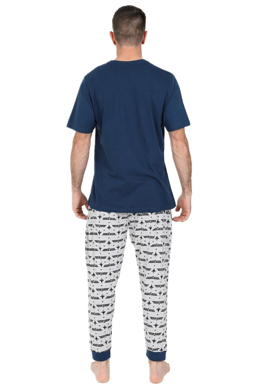 Men's v neck short on sale pyjamas