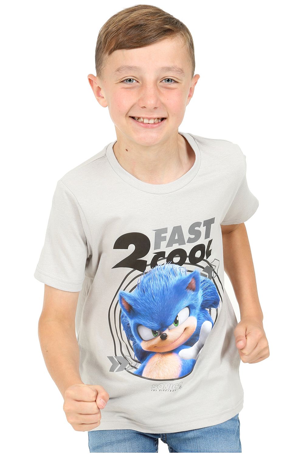 Sonic The Hedgehog Boys/Girls Character T-Shirt (Pack Of 2) Other 6-7 Years