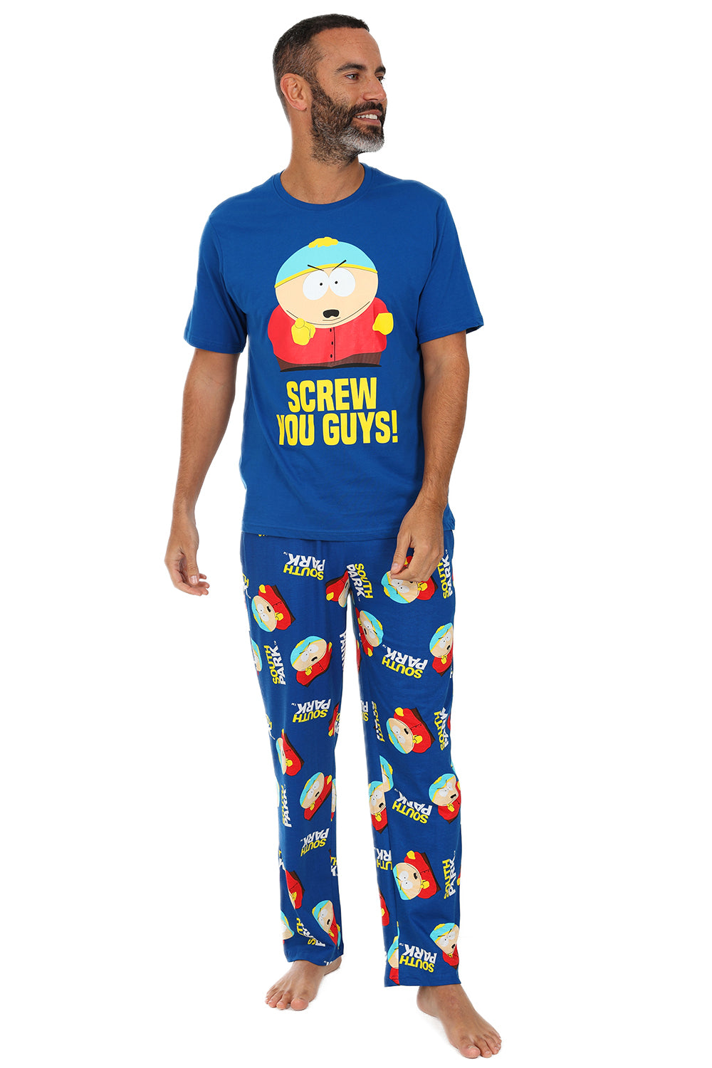 Men's South Park Cartman Long Pyjamas