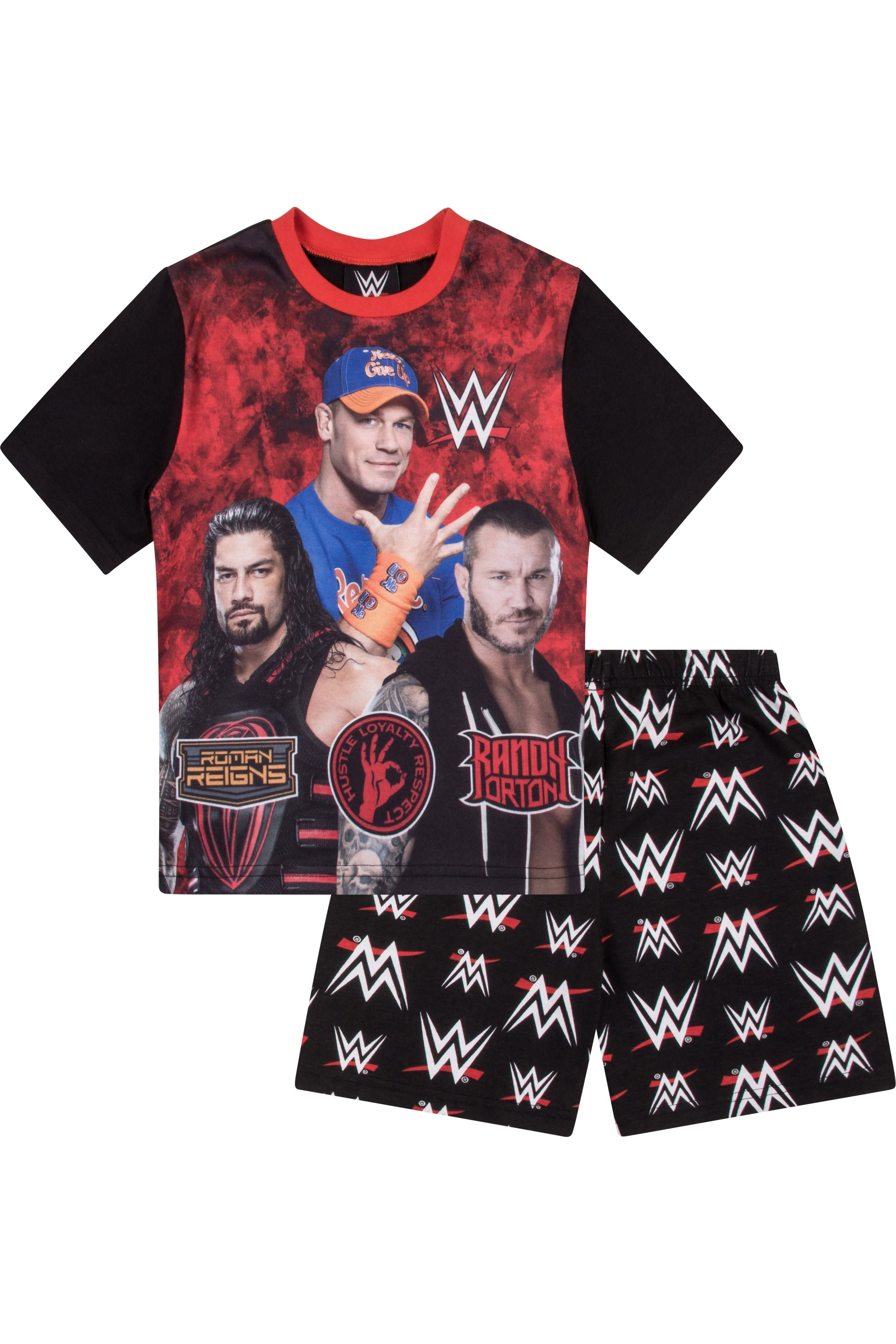 WWE John Cena onesie Footed Pajamas