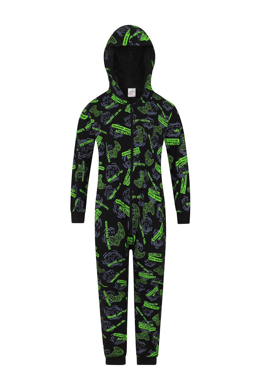 Boys Gaming Mode Activated Controller Sleepsuit Gamer All In One Cotto