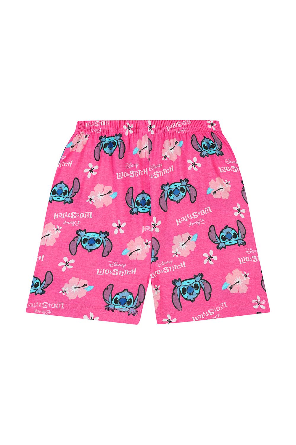 Girls Disney Lilo and Stitch Stay Weird Short Pyjamas