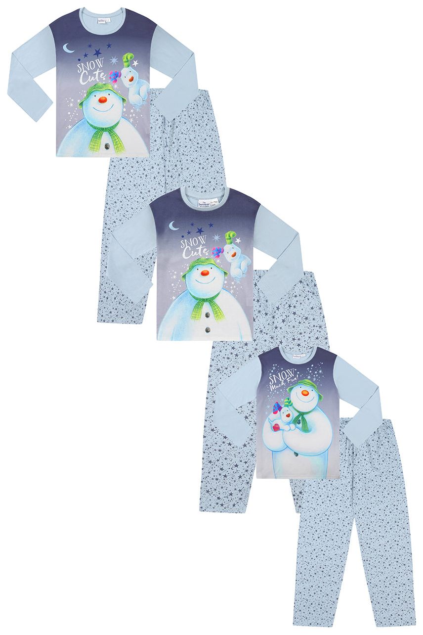 Snowman and snowdog pyjamas new arrivals